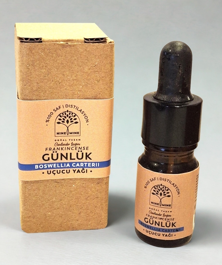 %100 Saf ve Doğal GÜNLÜK (FRANKINCENSE) UÇUCU YAĞI - Nine And Mine Doğal Yaşam