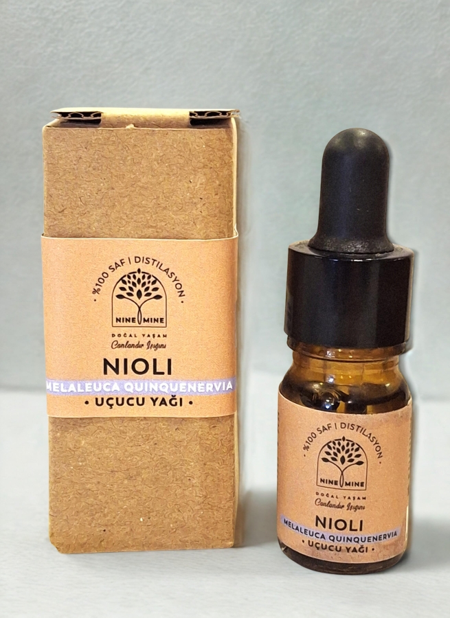 %100 Saf ve Doğal Niaouli Uçucu Yağı 5 ml - Nine And Mine Doğal Yaşam