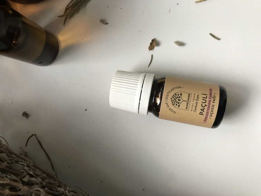 %100 Saf ve Doğal Paçuli Uçucu Yağı 5 ml - Nine And Mine Doğal Yaşam