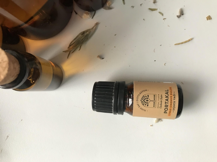 %100 Saf ve Doğal Portakal Uçucu Yağı 5 ml - Nine And Mine Doğal Yaşam