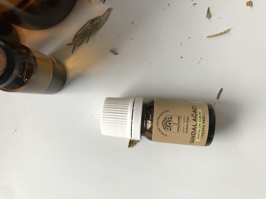 %100 Saf ve Doğal Sandal Ağacı Uçucu Yağı 5 ml - Nine And Mine Doğal Yaşam