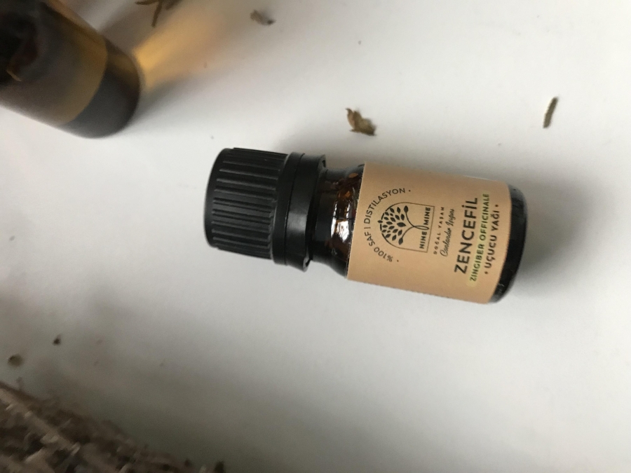 %100 Saf ve Doğal Zencefil Uçucu Yağı 5 ml - Nine And Mine Doğal Yaşam