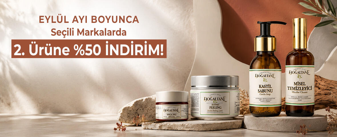 Doğaltane 2. ürüne %50 İndirim