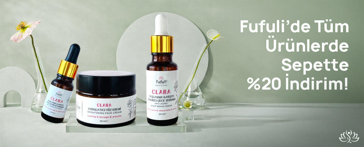 Fufuli Ürünlerinde %20 İndirim