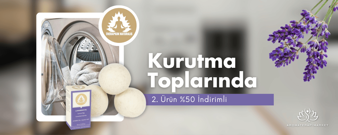 Kurutma Toplarında 2. Ürün %50 İndirimli