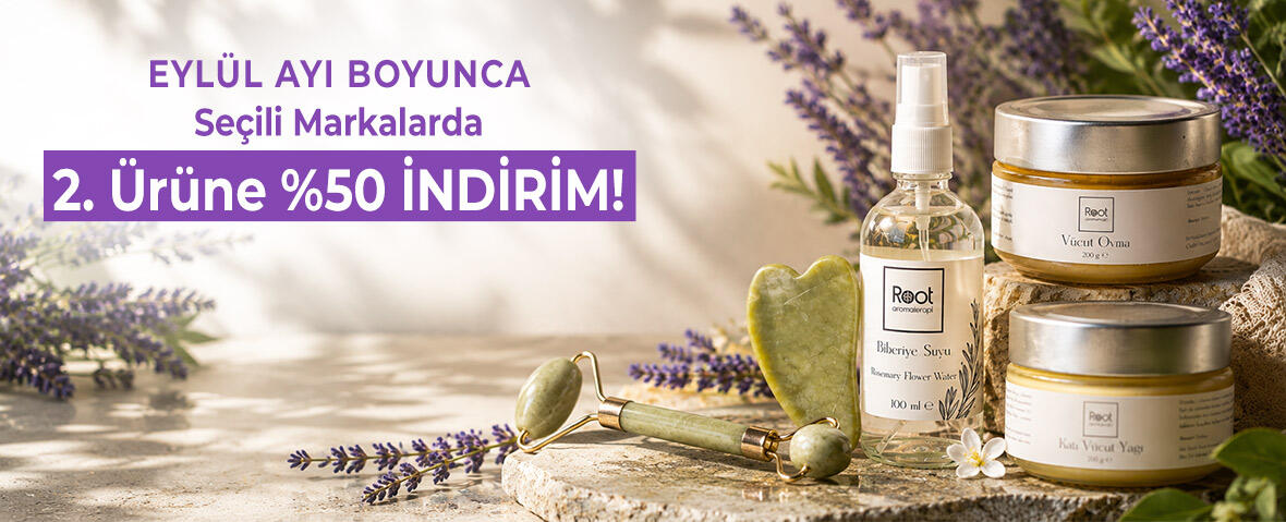 Root Aromaterapi 2. ürüne %50 indirim