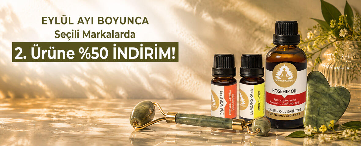 Therapium Naturalis 2. ürüne %50 indirim