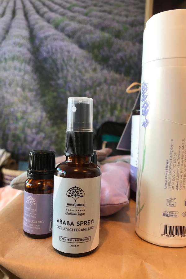 Araba Spreyi - 30ml - Nine And Mine Doğal Yaşam