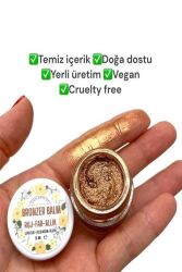 Bronzer Balm Ruj- Far- Allık 10 CC - Doğamest Aromaterapi