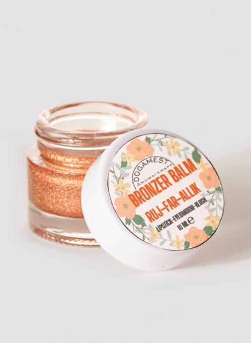 Bronzer Balm Ruj- Far- Allık 10 CC - Doğamest Aromaterapi