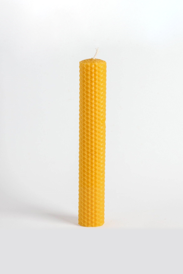 Doğal Balmumu Kalın Mum - Root Aromaterapi