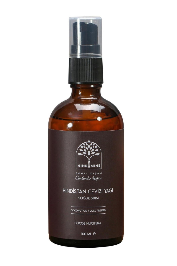 Hindistan Cevizi Yağı - 100ml - Nine And Mine Doğal Yaşam