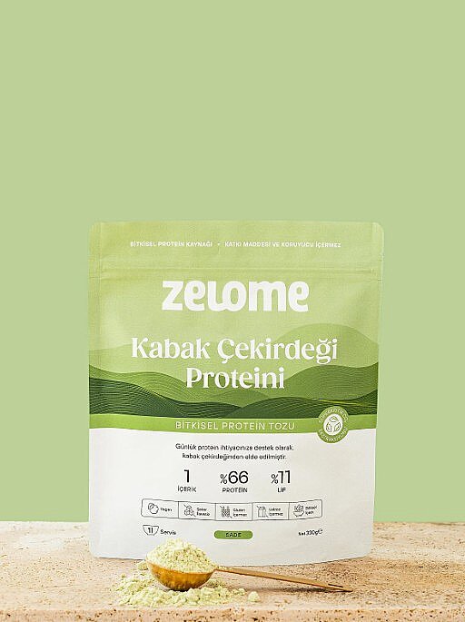 Kabak Çekirdeği Proteini 330 g - Zelome