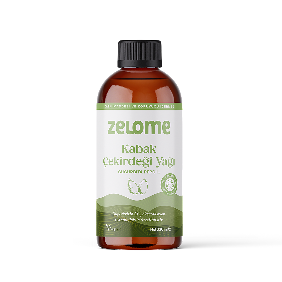 Kabak Çekirdeği Yağı 330 ml - Zelome