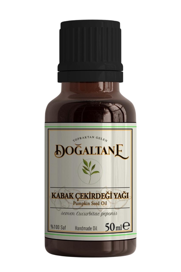 Kabak Çekirdeği Yağı 50 ml %100 Doğal & Soğuk Pres Bitkisel Bakım Yağı - Doğaltane