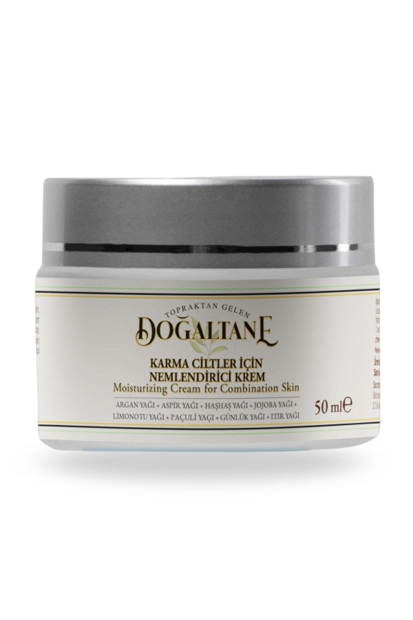Nemlendirici Gece Kremi - Karma Ciltler %100 Doğal & Vegan 50 ml - Doğaltane