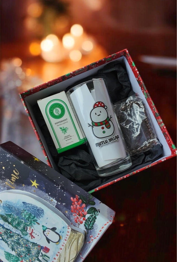 Kış Esintisi Yeni Yıl Kutusu - Arotolia