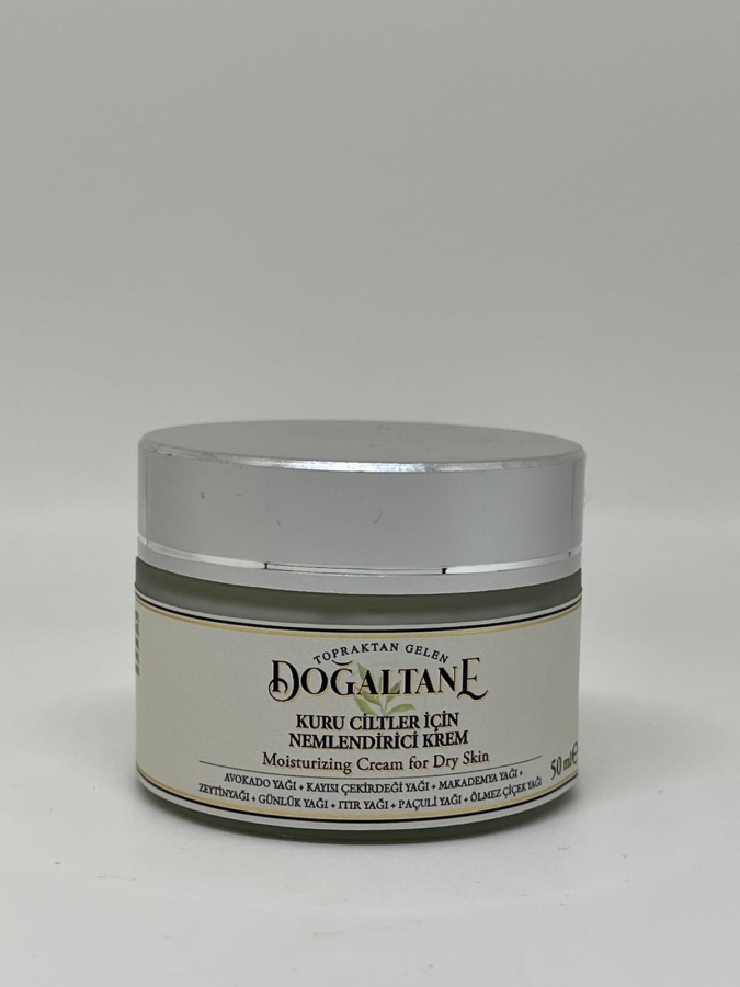 Kuru Cilt Nemlendirici Krem 50ml(Bitkisel/Spf15+) - Doğaltane