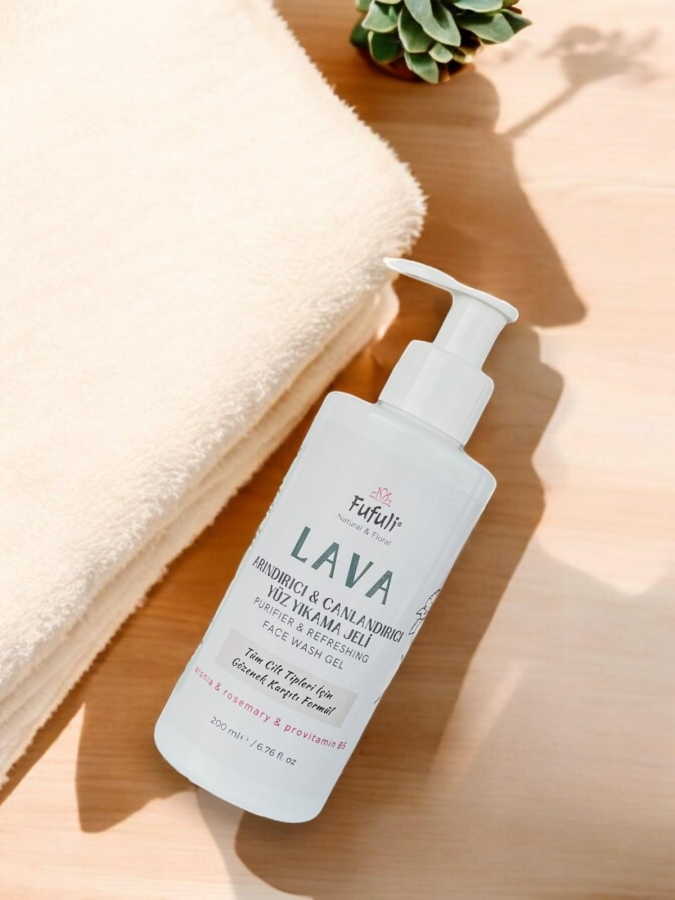 Lava Yüz Yıkama Jeli - Fufuli Natural & Floral