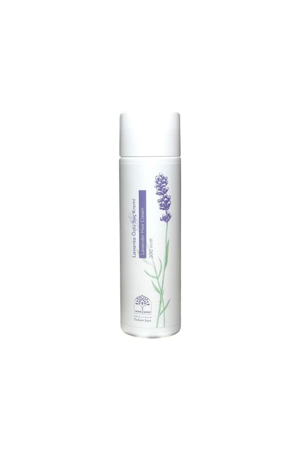 Lavanta Özlü Doğal Saç Kremi - 200ml - Nine And Mine Doğal Yaşam
