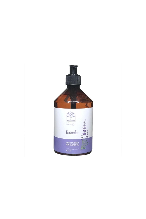 Lavanta Özlü Doğal Sıvı El Sabunu 500ml - Nine And Mine Doğal Yaşam