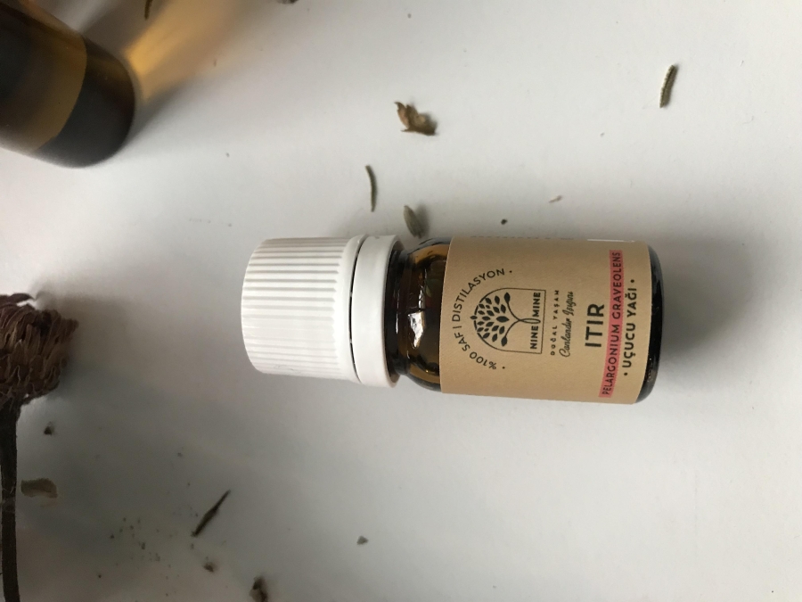 %100 Saf ve Doğal Itır Uçucu Yağı 5 ml - Nine And Mine Doğal Yaşam