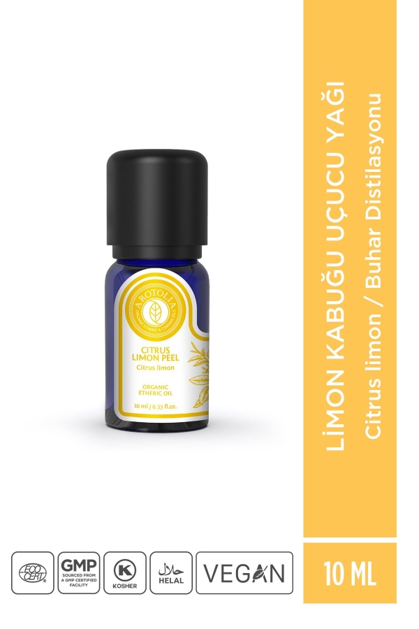 Limon Kabuğu Uçucu Yağı - 10ml - Arotolia
