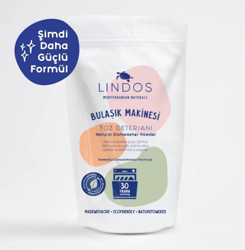 Lindos - Bulaşık Makine Tozu - 600gr - Lindos