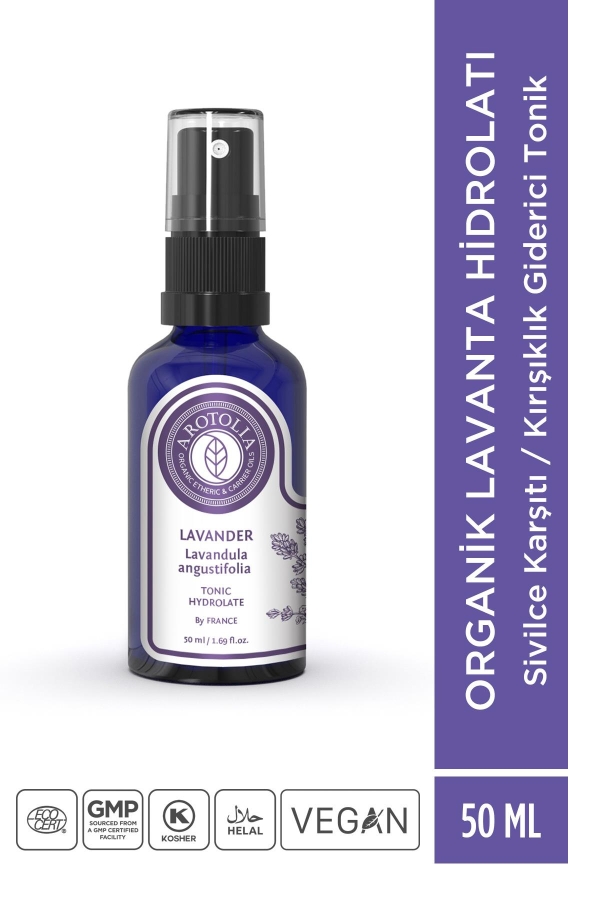 Organik Lavanta Hidrolatı (Tonik) - 50ml - Arotolia