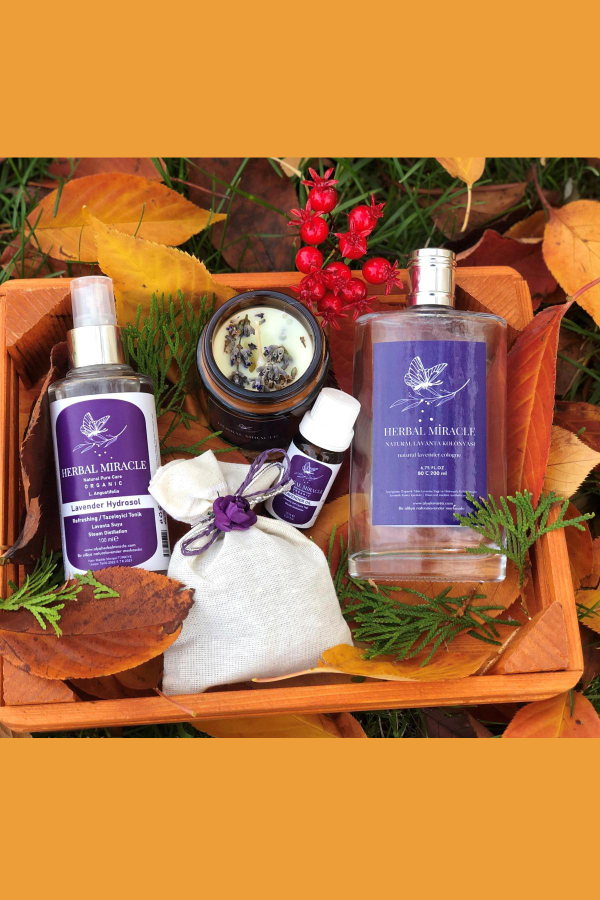 Herbal Miracle Organik Lavanta Sevgi Kutusu II - Herbal Miracle Natural Pure Care