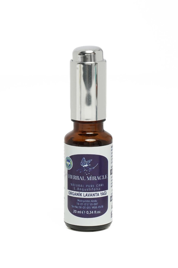 Herbal Miracle Organik Lavanta Yağı 20 ml - Herbal Miracle Natural Pure Care