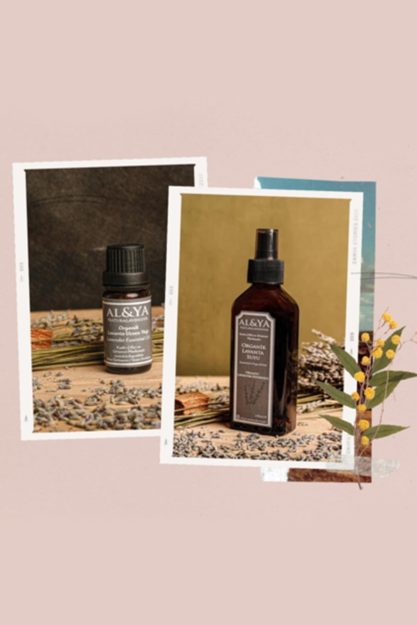 Organik Lavanta Yağı Ve Lavanta Suyu 2'li Set - AL&YA Natura Lavender