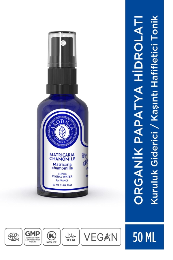 Organik Papatya Hidrolatı (Tonik) - 50ml - Arotolia