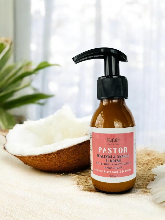 Pastor Besleyici & Onarıcı El Kremi - 100ml - Fufuli Natural & Floral