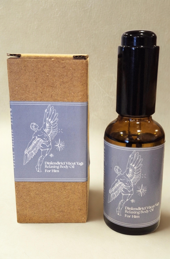 Relaxıng Body Oil - Fof Him Dinlendirici Vücut Yağı - Erkeklere Özel - Nine And Mine Doğal Yaşam