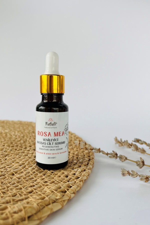 Rosa Mea Yenileyici Hassas Cilt Serumu - 20ml - Fufuli Natural & Floral