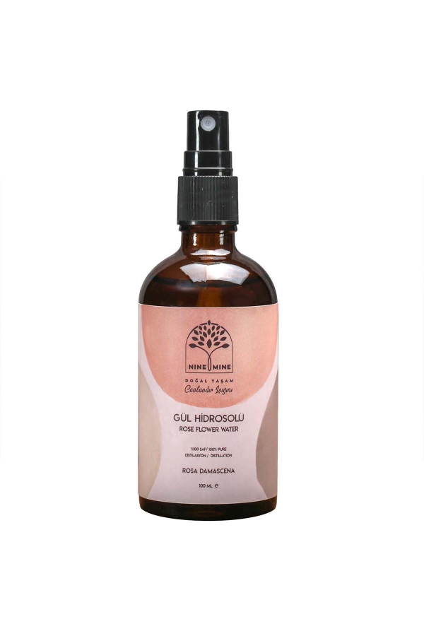 %100 Saf Gül Hidrosolü - 100ml - Nine And Mine Doğal Yaşam