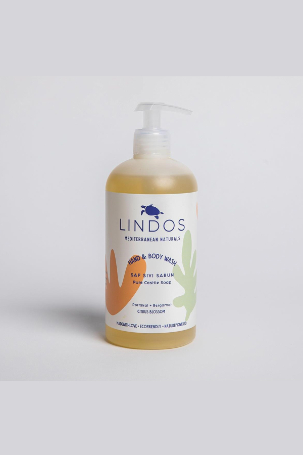 Saf Sıvı Kastil Sabunu - 600ml - Lindos