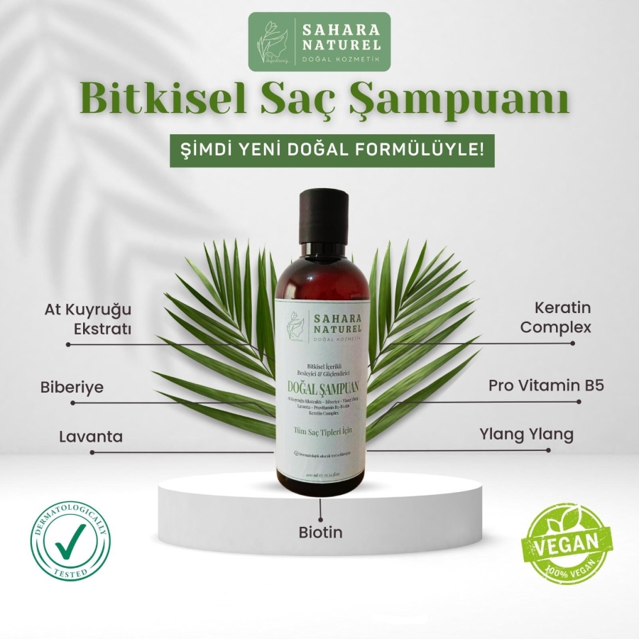 Sahara Naturel Doğal Şampuan - Sahara Naturel
