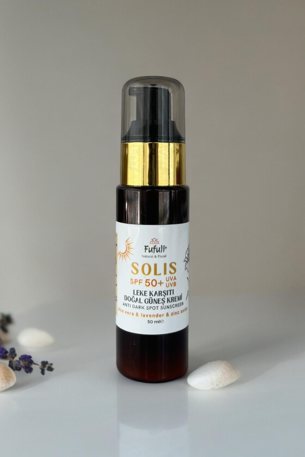 Solıs Leke Karşıtı Doğal Güneş Kremi Spf - 50+50ml - Fufuli Natural & Floral