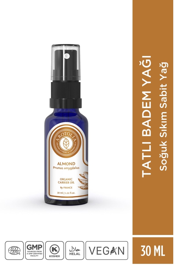 Tatlı Badem Yağı - 30ml - Arotolia