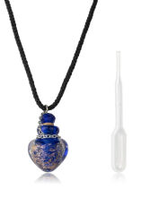 Kalp Kolye Lacivert - Therapium Naturalis