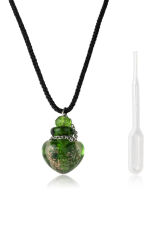 Kalp Kolye Yeşil - Therapium Naturalis