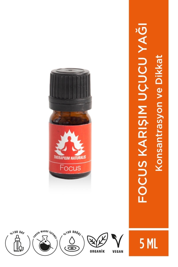 Focus Karışım Uçucu Yağı - 5ml - Therapium Naturalis