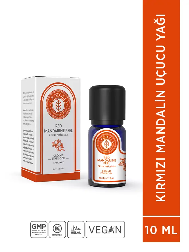 Kırmızı Mandalin Uçucu Yağı 10 ml — RED MANDARINE PEEL