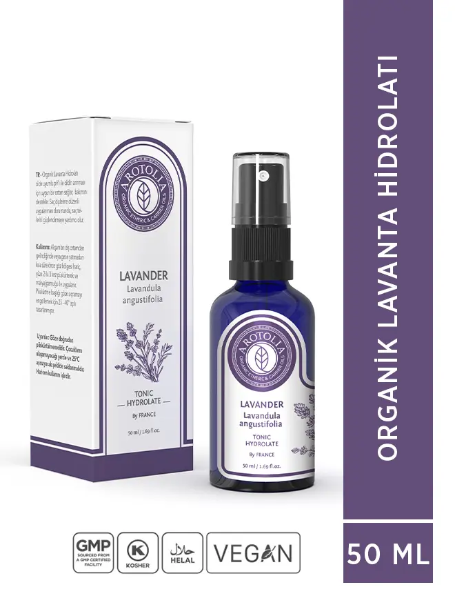 Organik Lavanta Hidrolatı 50 ml — LAVANDER
