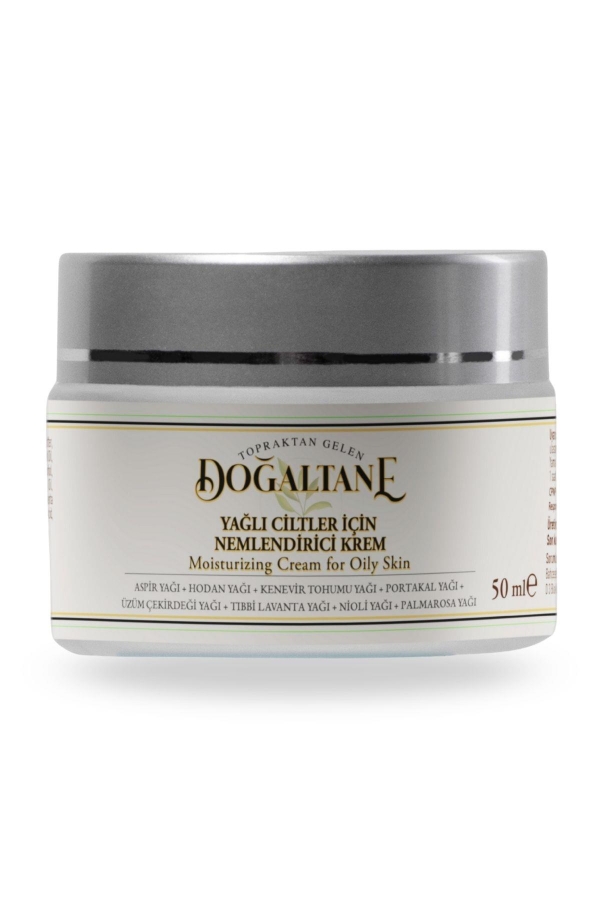 Nemlendirici Gece Kremi – Yağlı Ciltler | %100 Doğal & Vegan – 50 ml - Doğaltane